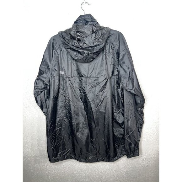 Mac In A Sac Jacket 2XL XXL Euro 48 Black Rain Jacket Packable Into Itself Z - Picture 4 of 9